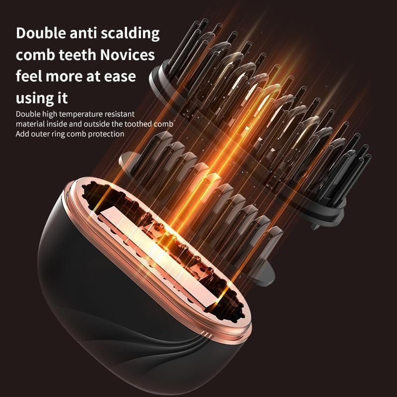 Portable Cordless Hair Straightener Brush